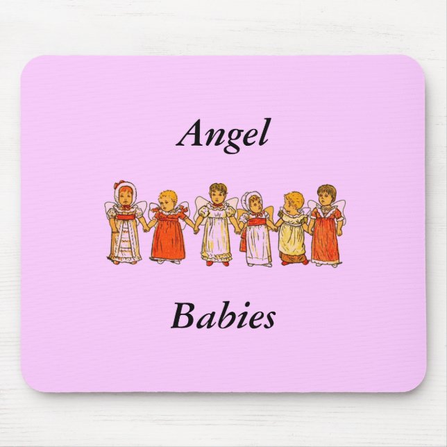 Mousepad Pad do Mouse Angel Babies (Frente)