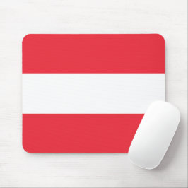Mousepad Pad do mouse (Áustria) com pavilhão austríaco
