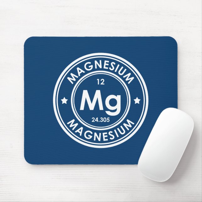 Mousepad Pad do Mouse Azul com Elemento de Magnésio (Com mouse)