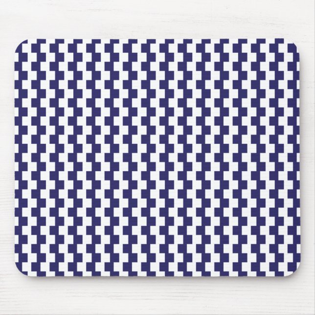 Mousepad Pad do mouse azul japonês (Frente)