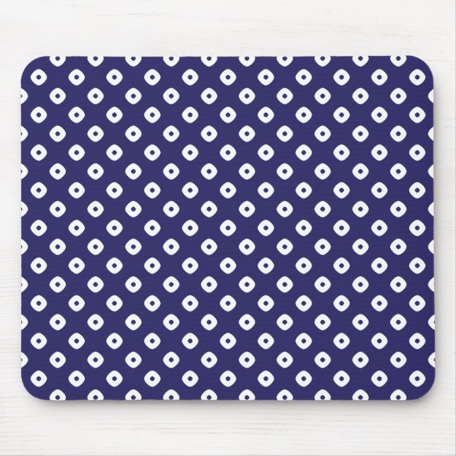 Mousepad Pad do mouse azul japonês (Frente)