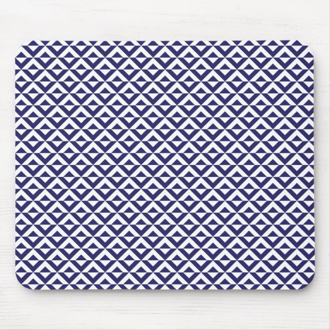 Mousepad Pad do mouse azul japonês (Frente)