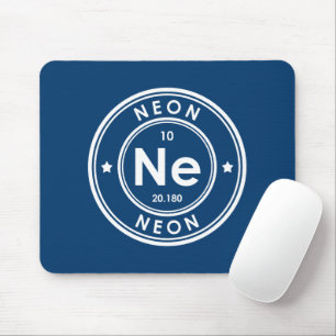 Mousepad Pad do mouse azul Neon Element