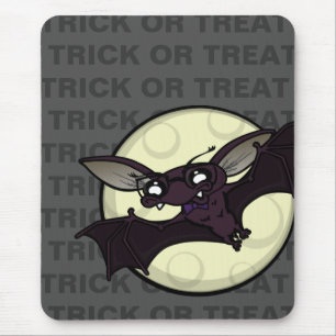 MOUSEPAD PAD DO MOUSE BAT DO DIA DE AS BRUXAS ENGRAÇADO
