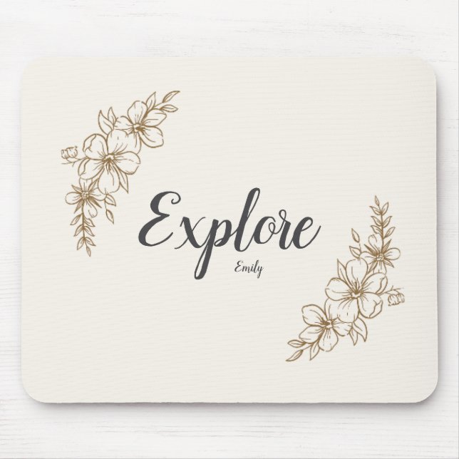 Mousepad Pad do mouse bonito (Frente)