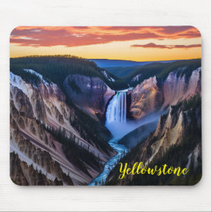 Mousepad Pad do mouse Cai em Yellowstone