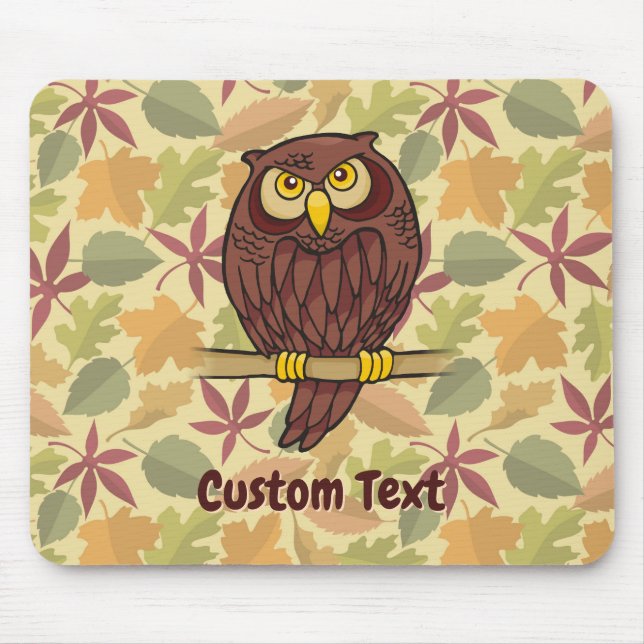 Mousepad Pad do Mouse Cartoon Owl (Frente)