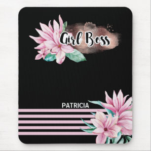 Mousepad Pad do Mouse Chefe de Garota