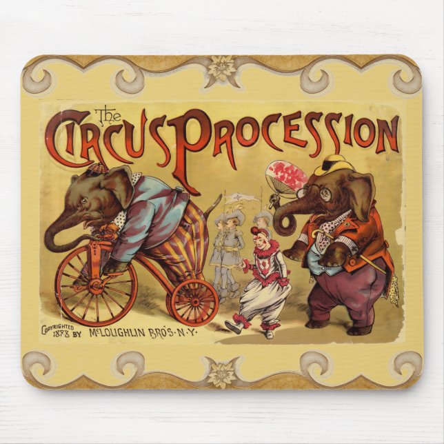 Mousepad Pad do mouse Circus (Frente)