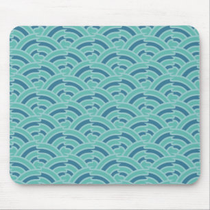 Mousepad Pad do mouse com arcos de água