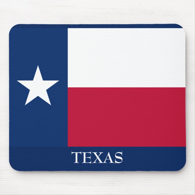 Mousepad Pad do Mouse com Sinalizador do Estado TEXAS Perso (Frente)