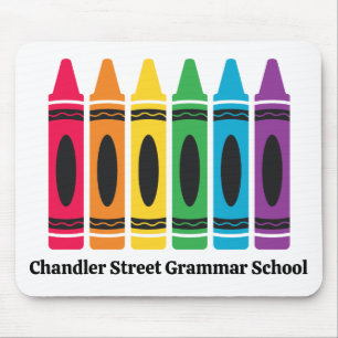 Mousepad Pad do mouse Crayon personalizado - com nome da es