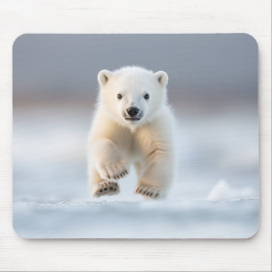 Mousepad Pad do Mouse Cubo Polar Engraçado