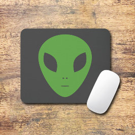 Mousepad Pad do mouse da Alienígena verde