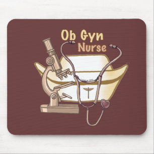 Mousepad Pad do mouse da enfermeira OBGyn