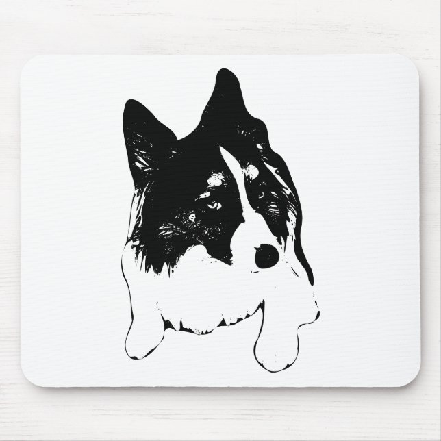 Mousepad Pad do mouse da Mesa de Calma de Neve (Frente)