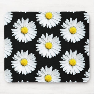 Mousepad Pad do mouse Daisy Floral Bold