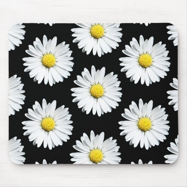 Mousepad Pad do mouse Daisy Floral Bold (Frente)