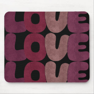Mousepad Pad do mouse de amor