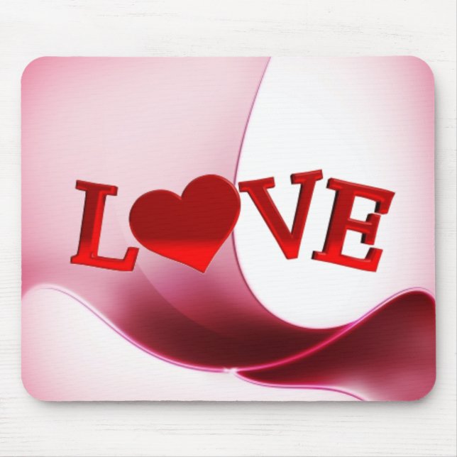 Mousepad Pad do mouse de amor (Frente)