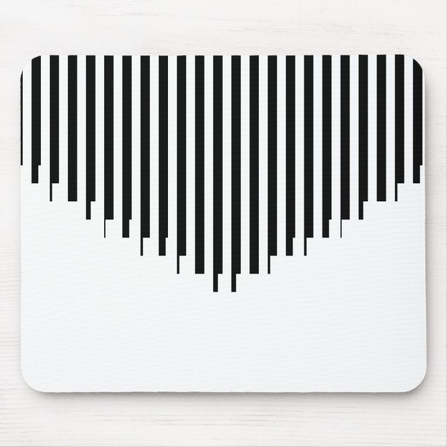 Mousepad Pad do mouse de arte ASCII (Frente)