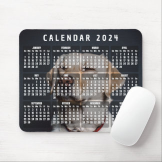 Mousepad Pad do mouse de carregamento de fotos do Calendar 