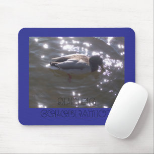 Mousepad Pad do mouse de celebração de primavera