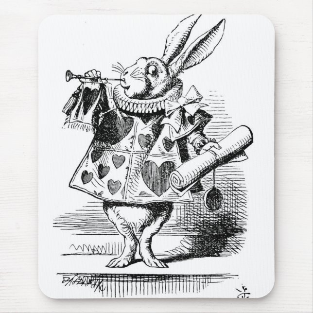 Mousepad Pad do mouse de coelho (Frente)