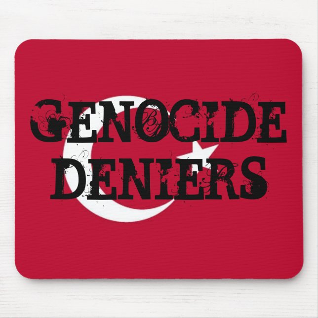 Mousepad Pad do Mouse de Deniers de Genocídio (Frente)