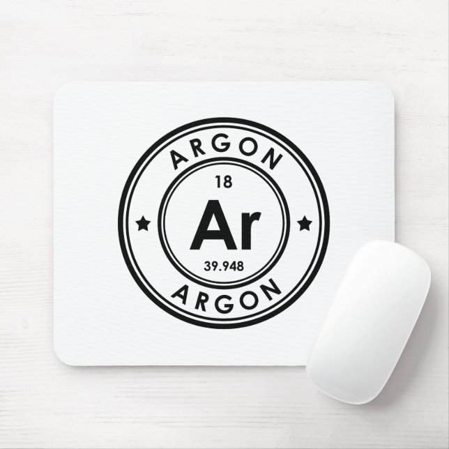 Mousepad Pad do mouse de elemento Argon (Com mouse)
