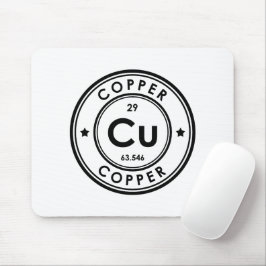 Mousepad Pad do Mouse de Elemento de Cobre