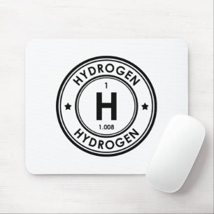 Mousepad Pad do mouse de elemento hidrogênio