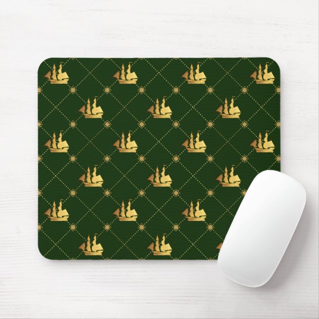Mousepad Pad do Mouse de Entrega Dourada (Com mouse)