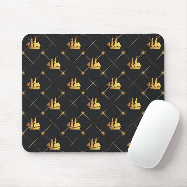 Mousepad Pad do Mouse de Entrega Dourada (Com mouse)