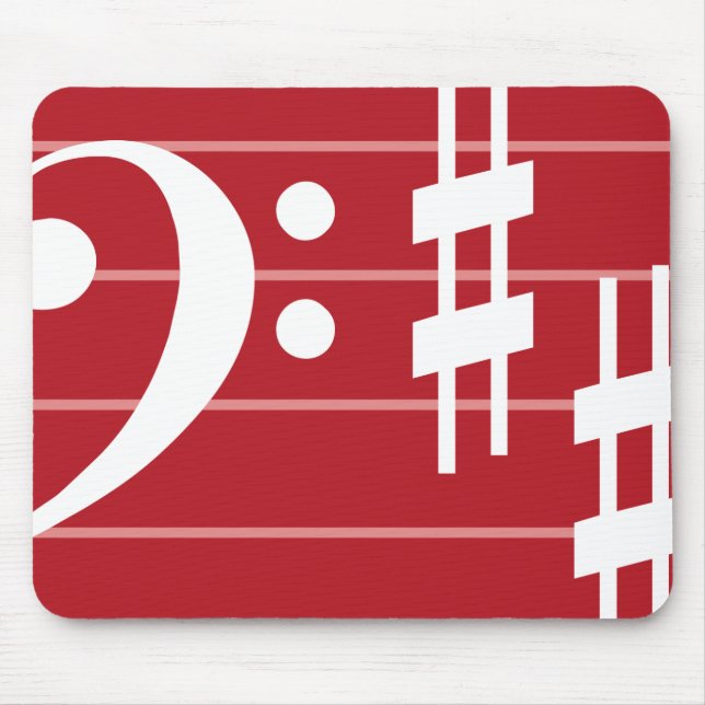 Mousepad Pad do Mouse de Limpeza de Bass (Frente)