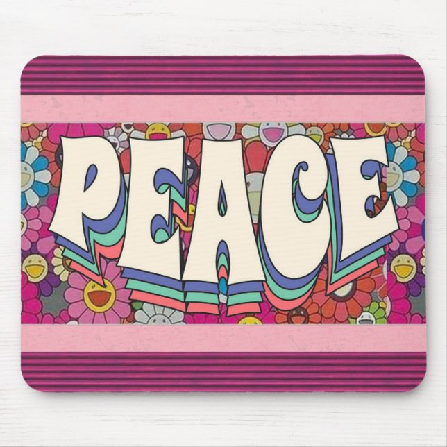 Mousepad Pad do Mouse de Paz (Frente)