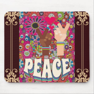 Mousepad Pad do Mouse de Paz