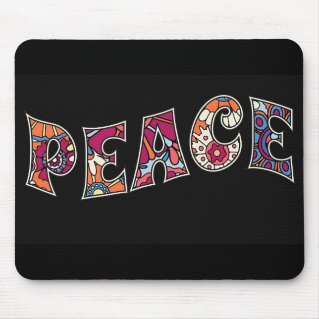 Mousepad Pad do Mouse de Paz (Frente)