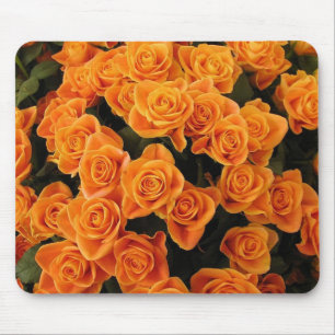 Mousepad Pad do mouse de Rosa laranja