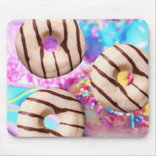Mousepad Pad do mouse de Rosquinha doce tudo