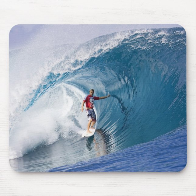 Mousepad Pad do mouse de surfer do Pipeline (Frente)