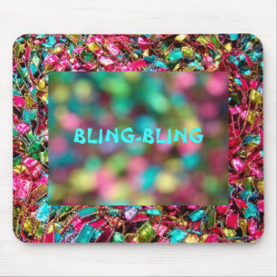 Mousepad Pad do mouse deco "BLING BLING"