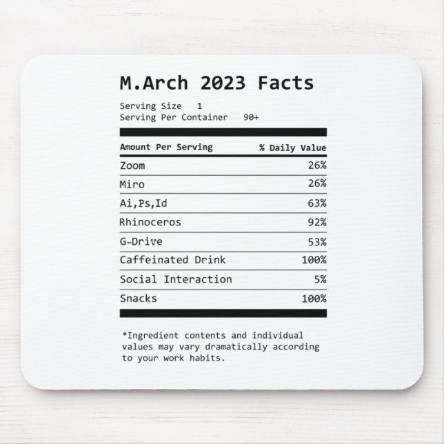 Mousepad Pad do mouse - Design 2 (Frente)