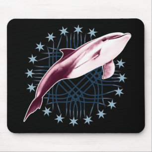 Mousepad Pad do mouse Design do gráfico de golfinho