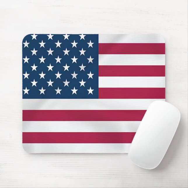Mousepad Pad do mouse Design dos EUA - Mostre seu patriotis (Com mouse)