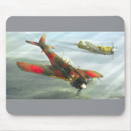 Mousepad Pad do mouse do avião do Oscar Ki-43