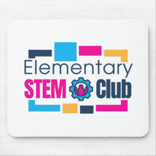 Mousepad Pad do mouse do logotipo do STEM Club elementar
