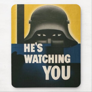 Mousepad Pad do mouse do Poster vintage WII