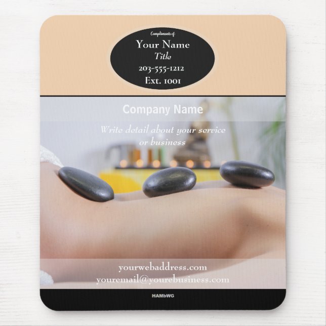 Mousepad Pad do mouse do Promocional Spa - HAMbyWG (Frente)