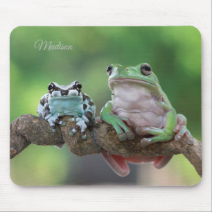 Mousepad Pad do mouse do Sapo de nome personalizado